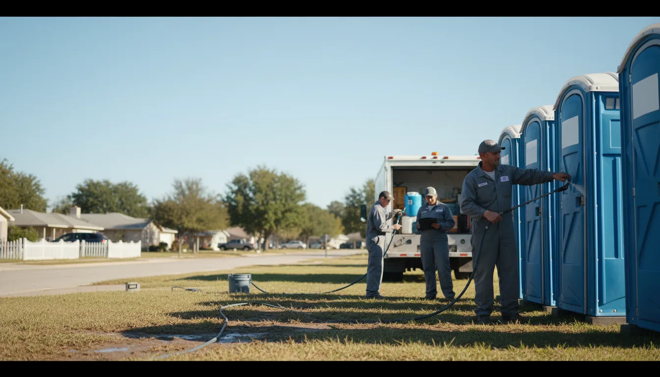 Long-Term Portable Toilet Rental in Alba, TX near me